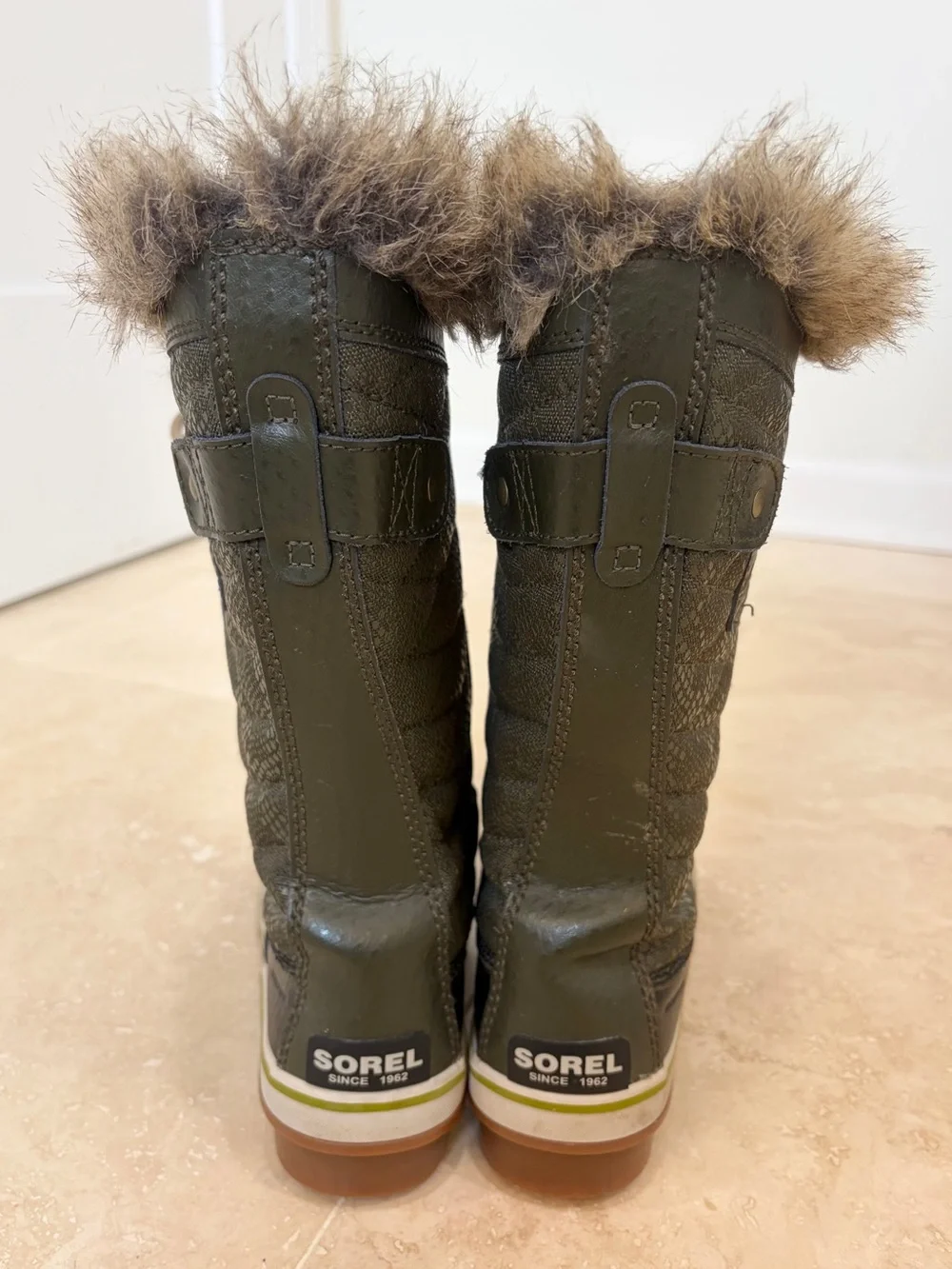 Sorel Tofino II Waterproof Winter Boot Peatmoss New Size 7